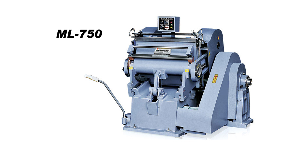 Ml 750 Paper Manual Die Cutting Creasing Machine Ruian - 